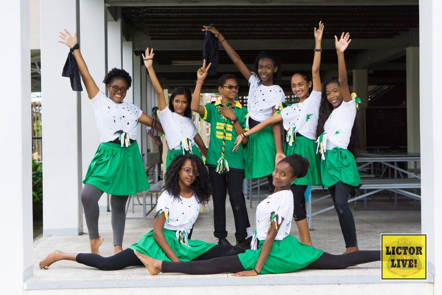 <strong></strong><br>It’s not all about sports! Here are members of the Austin House Dancing Team during the 2017 Dance Competition. The Dance Competition is held annually in observance of Republic Day in Guyana.<br>Photo: <em>Lictor Live!</em>
