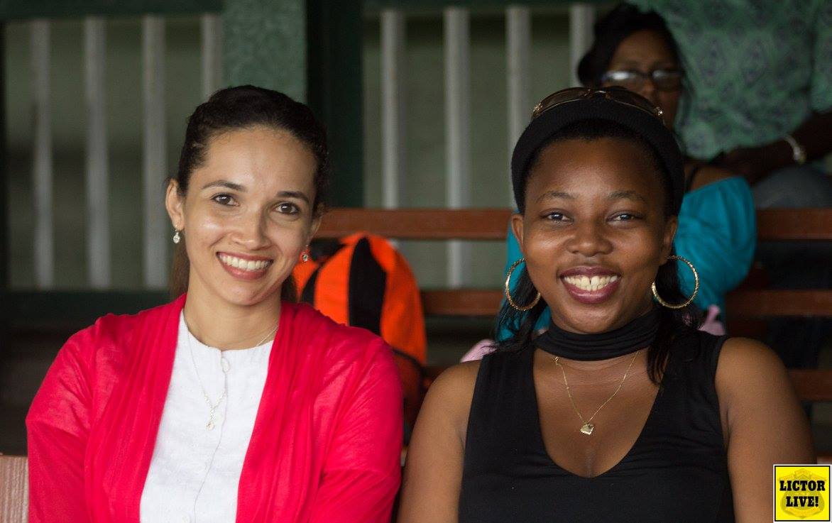 <strong></strong><br>Teachers also make up the houses. Shown here are two house teachers relaxing during the 2017 Day of Sports. Teachers usually arrange for the provision of food and clothing to the house members; so on the Day of Sports, it is their time to unwind and enjoy the races.<br>Photo: <em>Lictor Live!</em>